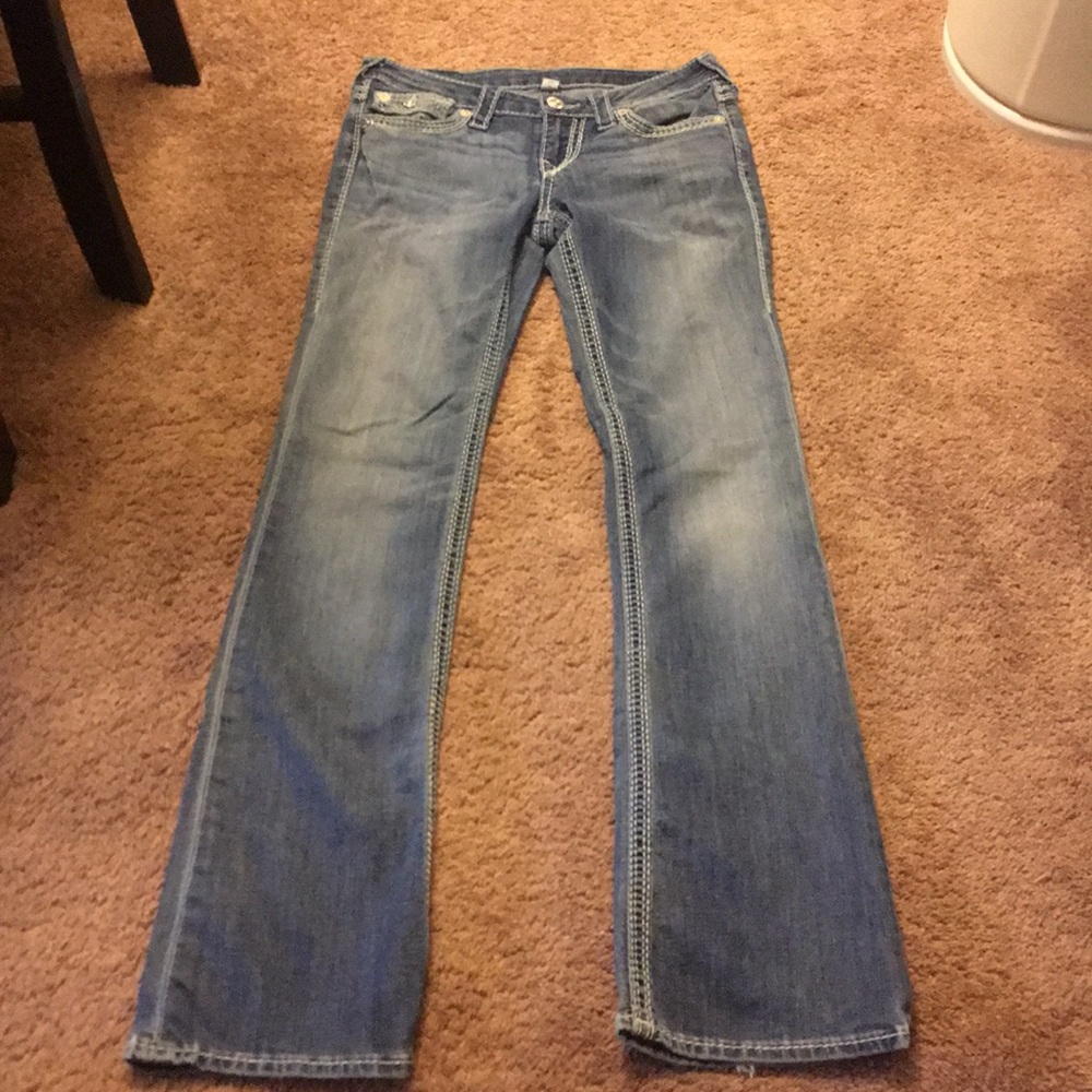 True Religion straight leg  jeans
